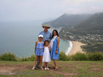 Family at Bald Hill